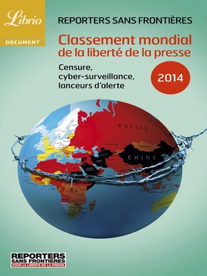 cover image of Classement mondial de la liberté de la presse 2014